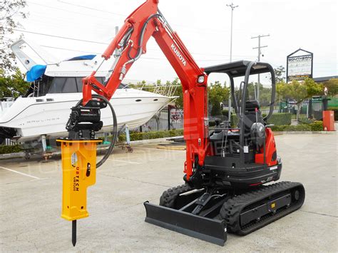 rock breaker excavator|hydraulic breakers for mini excavators.